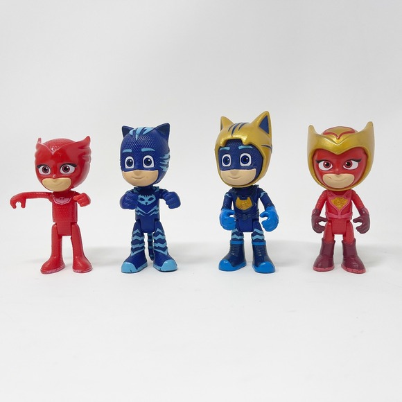 Just Play Other - Disney Junior PJ Masks Power Mystery Mountain Catboy Figure Loose Lot Toy Red